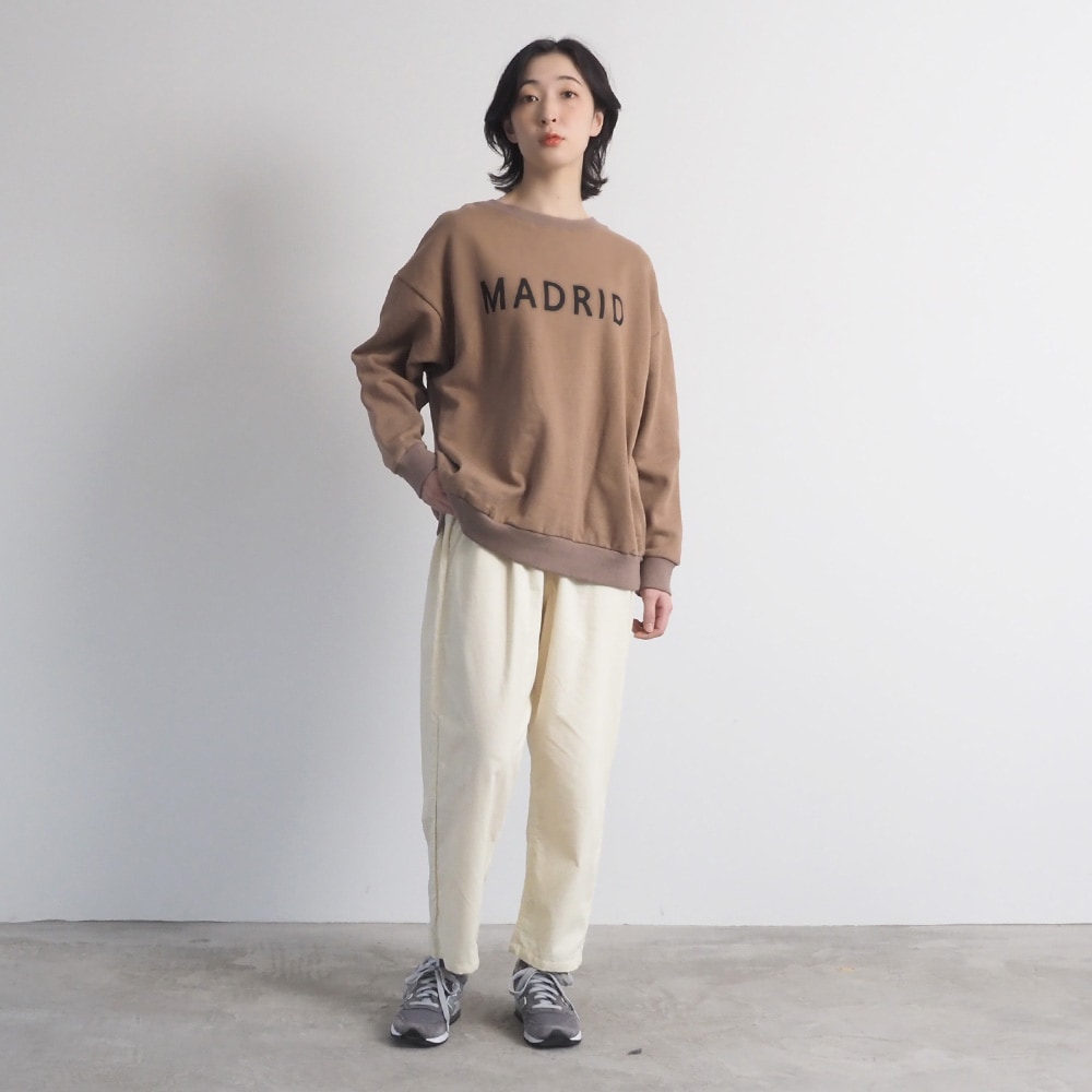 NARU(ナル) 30/10コーマ裏毛両面起毛 MADRIDプリントPO 669010