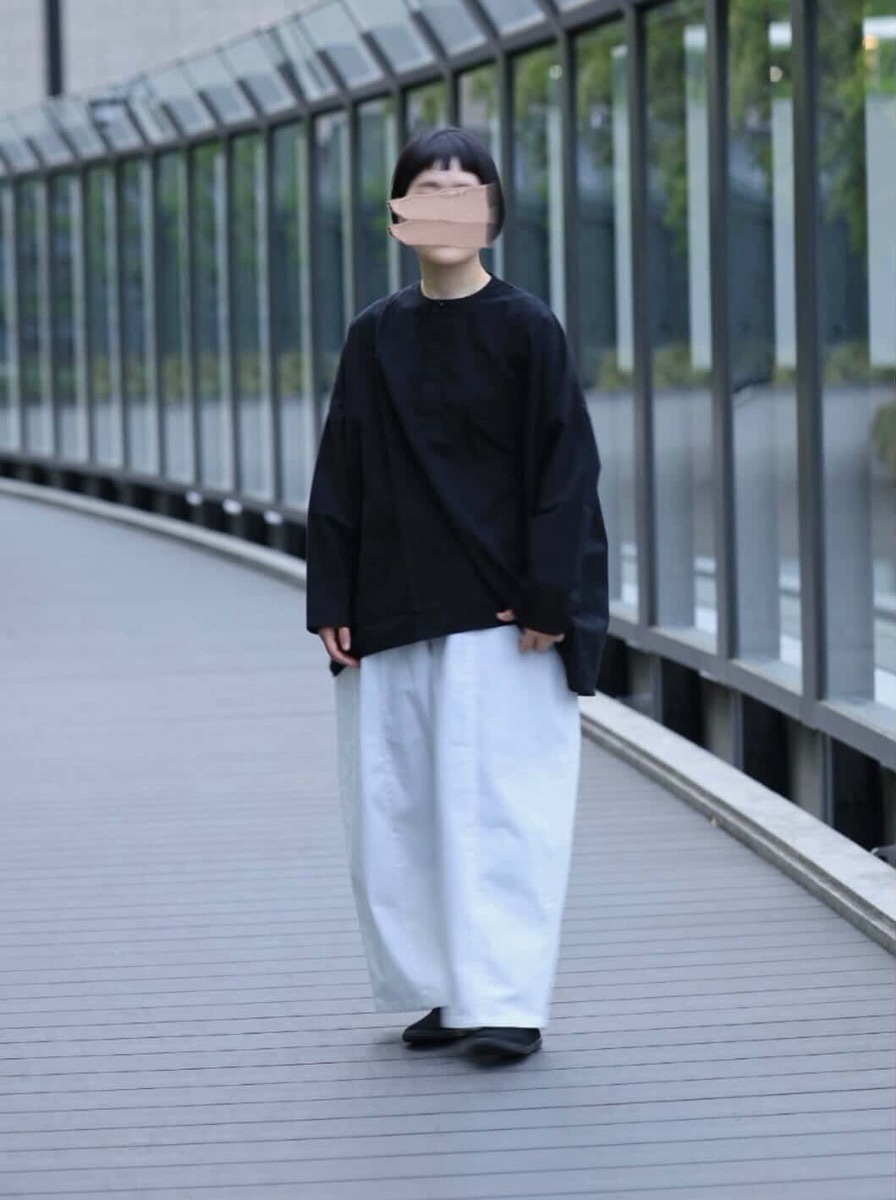 【予約】【aiさんコラボ】NARU(ナル) ふんわりローン 比翼ワイドブラウス 6w-ai-03