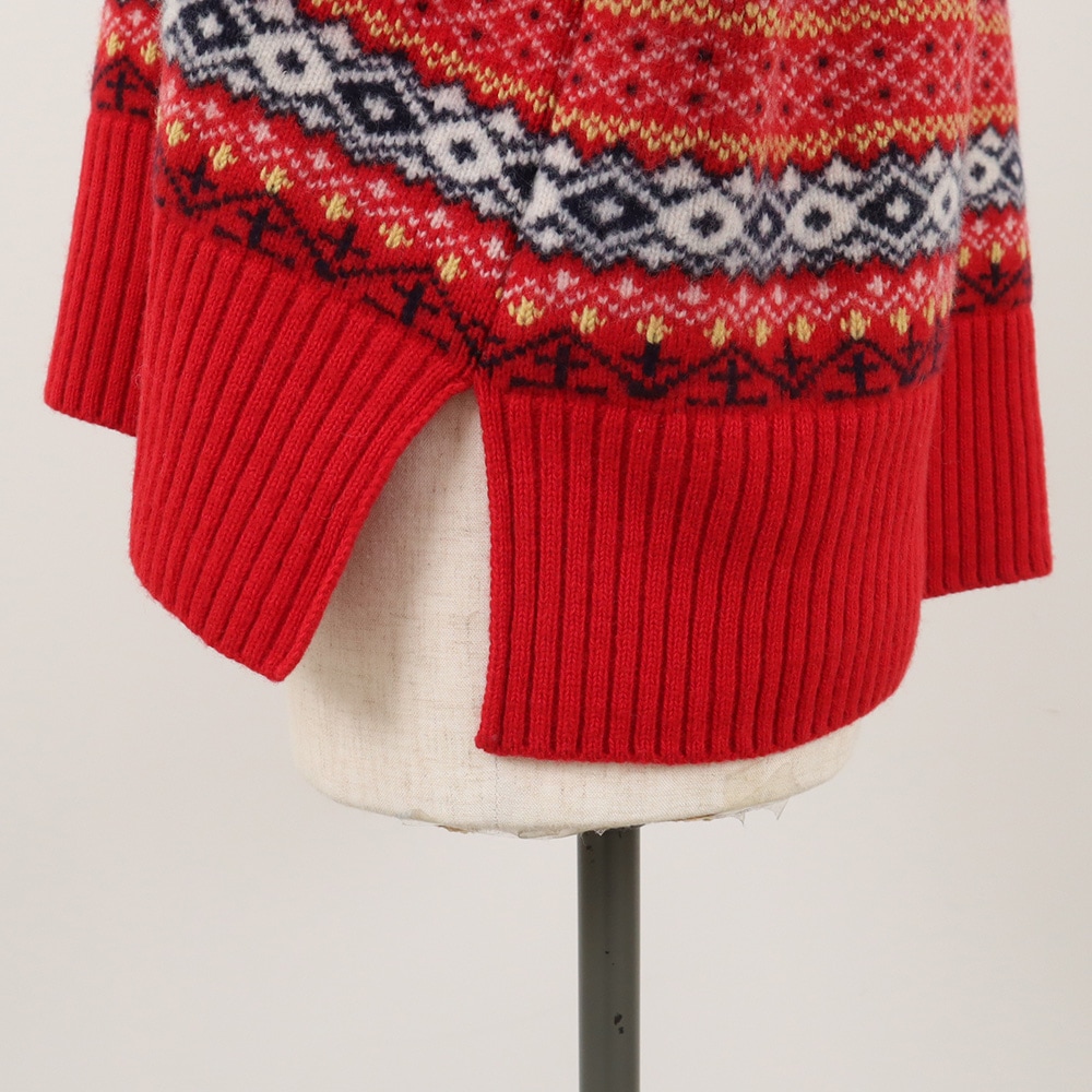 NARU(ナル) タスマニアラム フェアアイルニット 665620