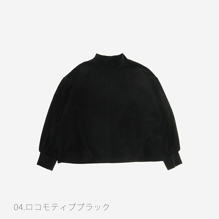 NARU(ナル) ヴィンテージベロア ギャザースリーブPO 656222 | トップス