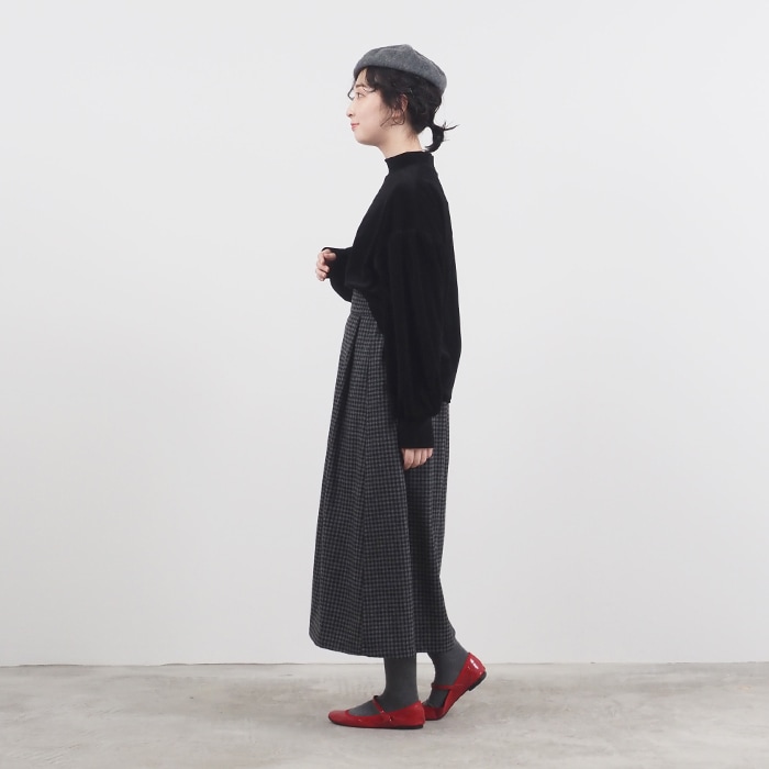 NARU(ナル) ヴィンテージベロア ギャザースリーブPO 656222