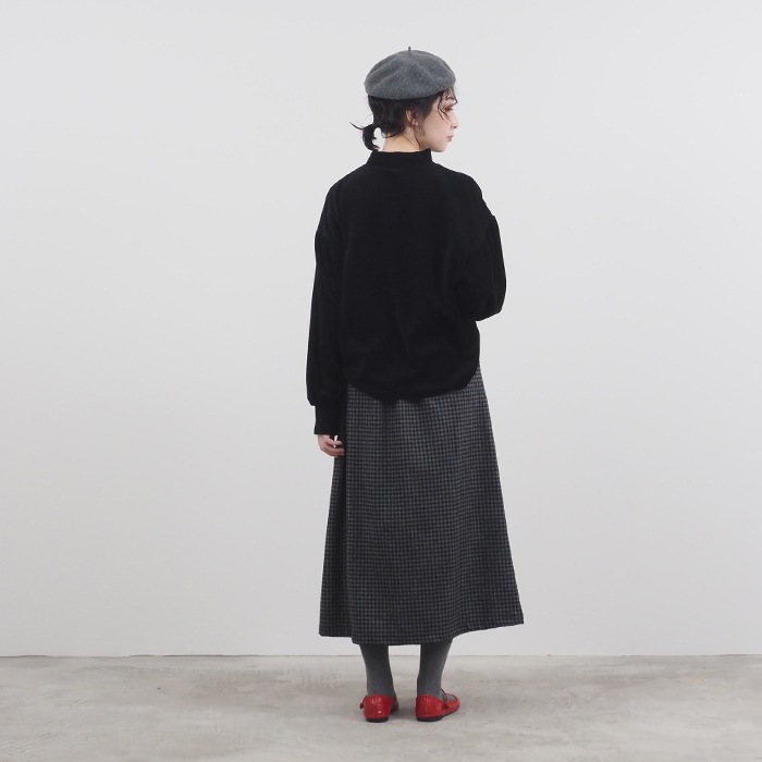 NARU(ナル) ヴィンテージベロア ギャザースリーブPO 656222