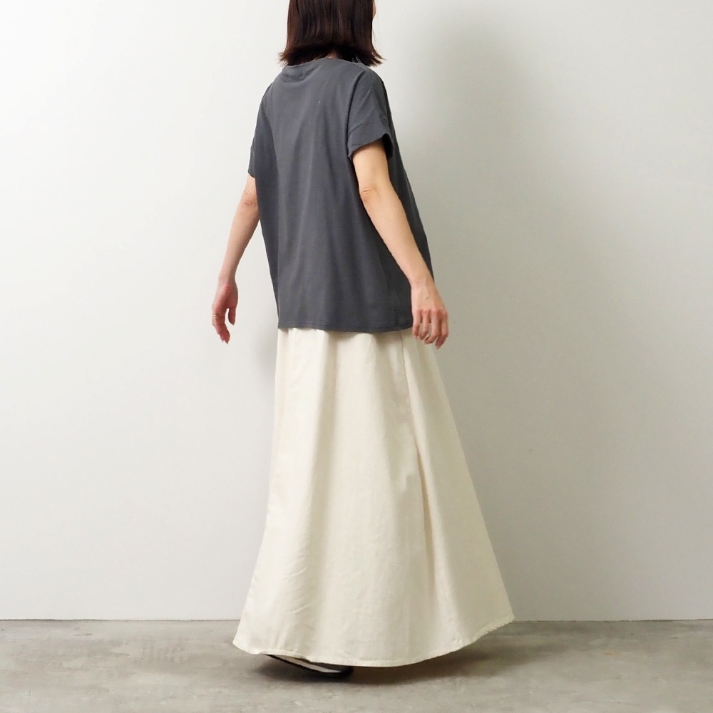 NARU(ナル) 8ozムラデニム ノッポスカート 663810