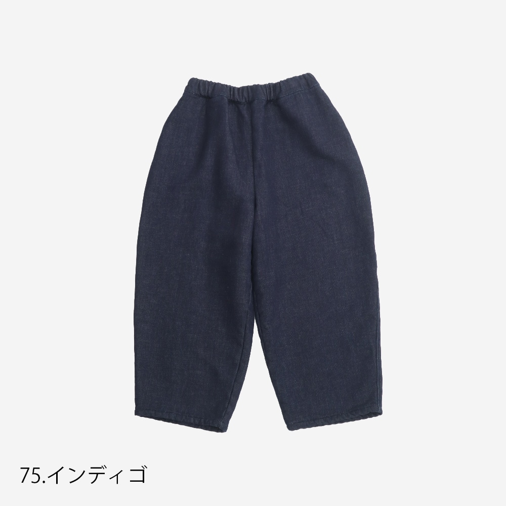 NARU(ナル) ムラデニム裏起毛 エッグパンツ 6668251BF | BOTTOMS