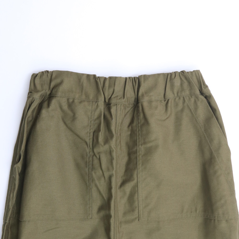 NARU(ナル) ムラ糸ミリタリーバックサテン ベイカースカート 666817