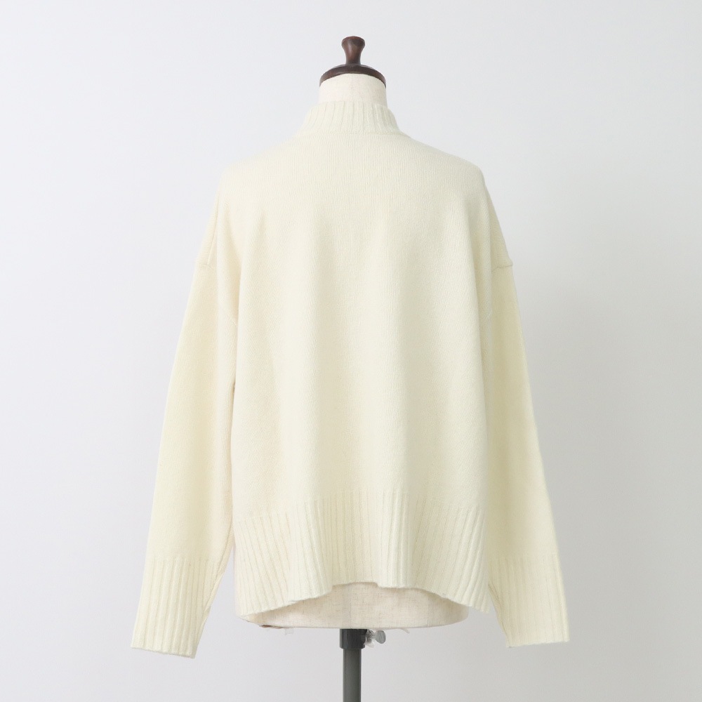 【予約】【aiさんコラボ】 NARU(ナル)タスマニアラム ワイドニット 6W-ai-01