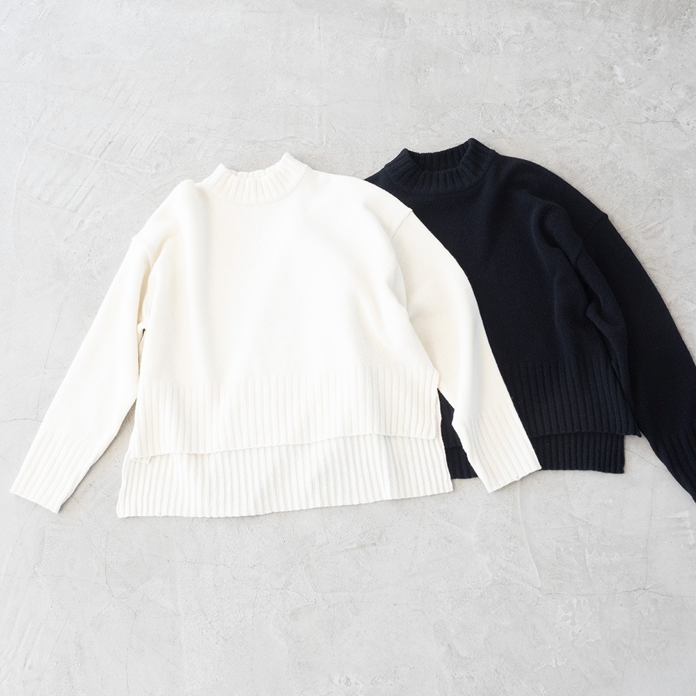 【予約】【aiさんコラボ】 NARU(ナル)タスマニアラム ワイドニット 6W-ai-01