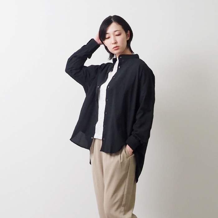 NARU(ナル) ふんわりローンスミスシャツ 650900BD