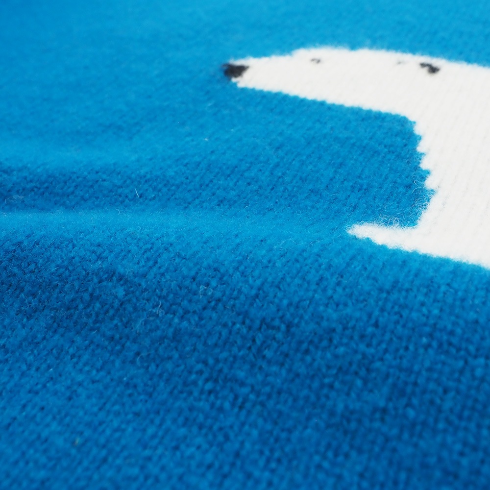 【予約】NARU(ナル) タスマニアラム KUMA knit 666607