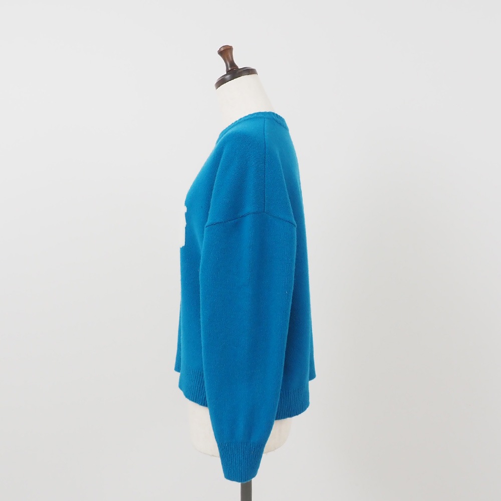 【予約】NARU(ナル) タスマニアラム KUMA knit 666607