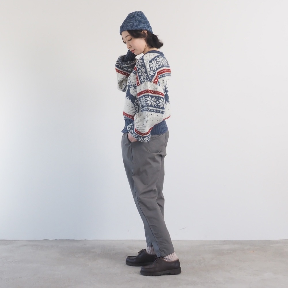 NARU(ナル) ドーゼットエアーヤーンカウチンニットカーデ 668405