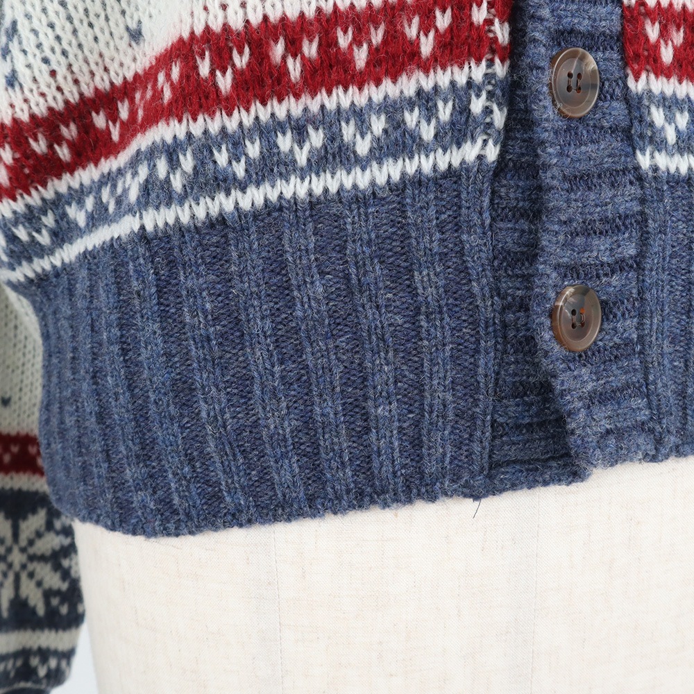 NARU(ナル) ドーゼットエアーヤーンカウチンニットカーデ 668405