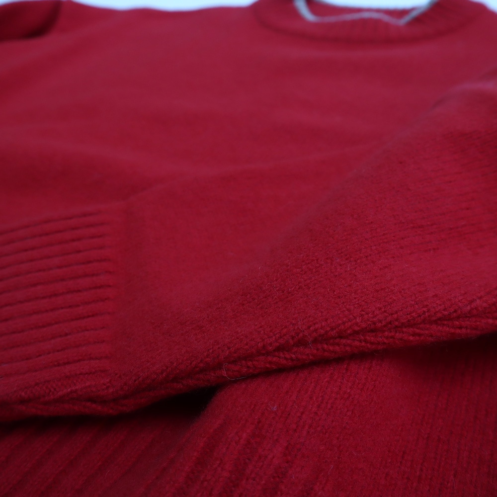 NARU(ナル) タスマニアラム バイカラーコモドニット 650600-A