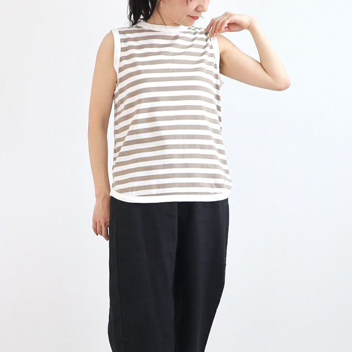 Naru ナル ラテボーダータンクトップ b トップス ボーダー Naru Online Store ナル オンラインストア Naru ナル ラテボーダータンクトップ b トップス ボーダー Naru Online Store ナル オンラインストア