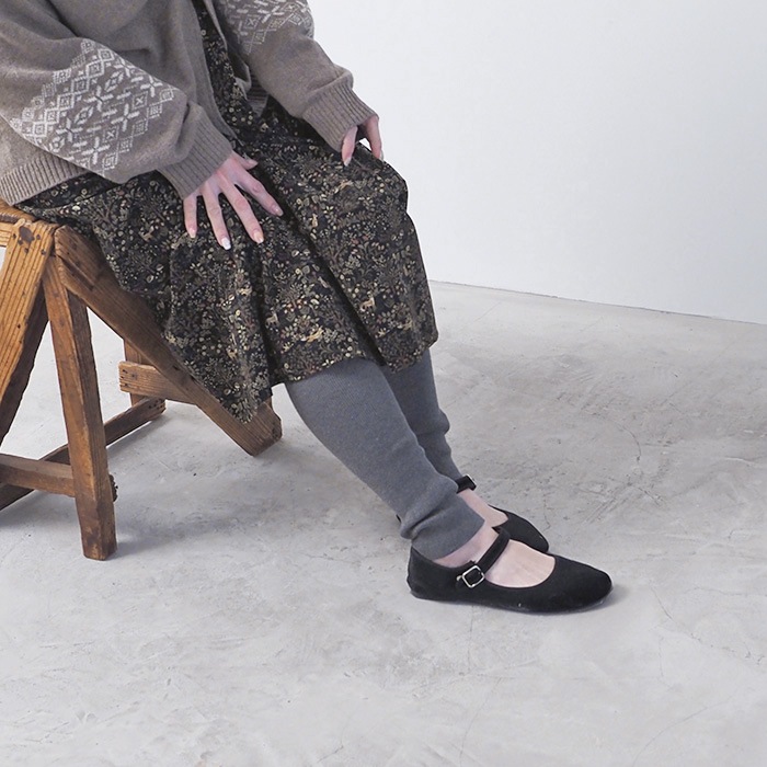 NARU(ナル) 綿コーマ 14G天竺 レギンスパンツ 650717