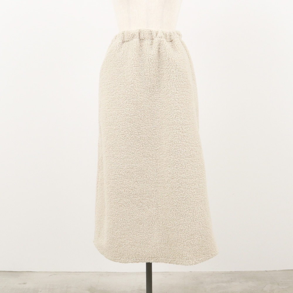 NARU(ナル) もこもこプードルパイル スカート 666017