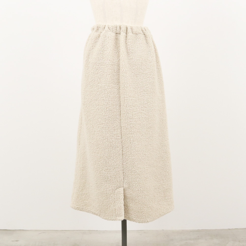 NARU(ナル) もこもこプードルパイル スカート 666017