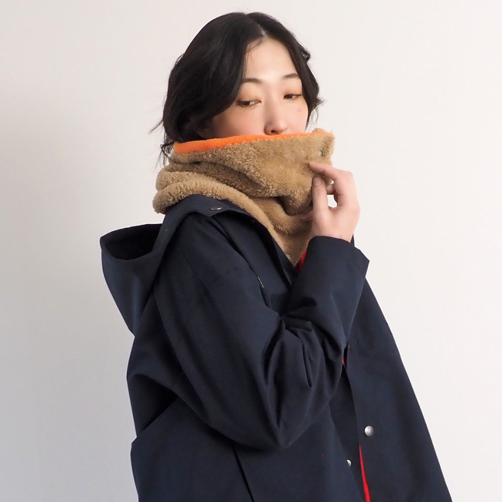 NARU(ナル) 珊瑚フリース ネックウォーマー 668202