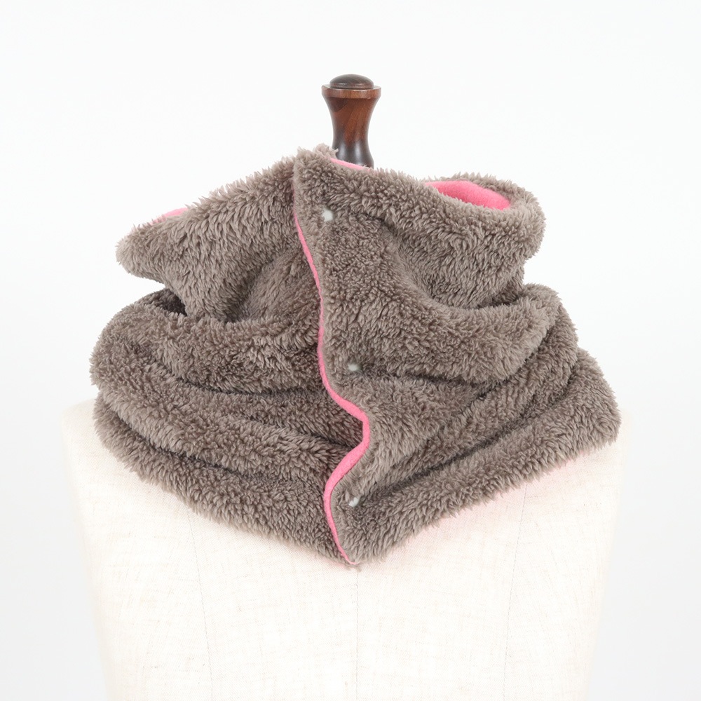 NARU(ナル) 珊瑚フリース ネックウォーマー 668202