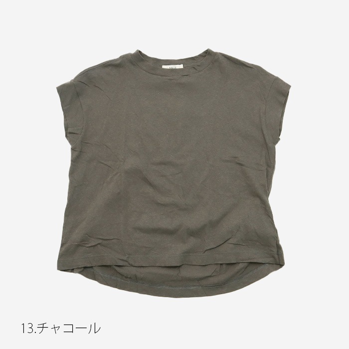 NARU(ナル) ムラ糸リサイクル天竺コクーンT 649055