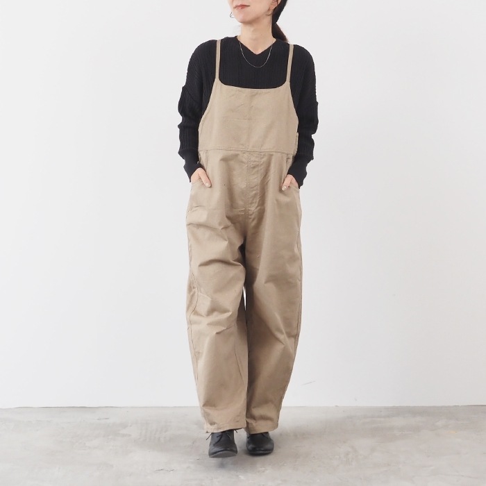 NARU(ナル) 綿コーマ ワイドリブ 2WAYセーター 650741