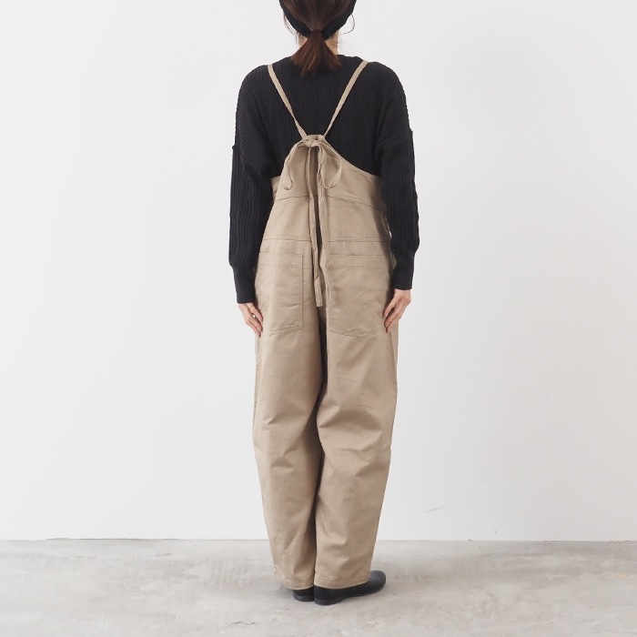 NARU(ナル) 綿コーマ ワイドリブ 2WAYセーター 650741