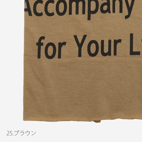 NARU(ナル) ナチュラルソフト天竺 ClothesプリントT 662025