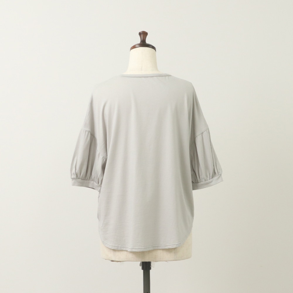 NARU(ナル) ナチュラルソフト天竺 ClothesプリントT 662025