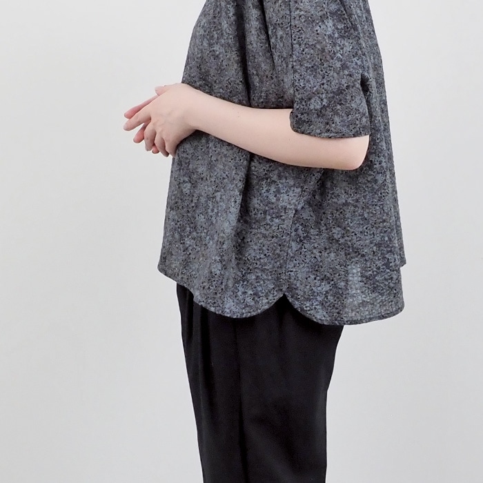 NARU(ナル) 80ローンミラクルウェーブ 2WAY バトーブラウス 655931