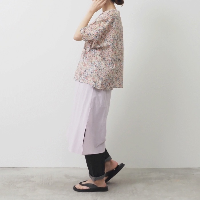 NARU(ナル) 80ローンミラクルウェーブ 2WAY バトーブラウス 655931