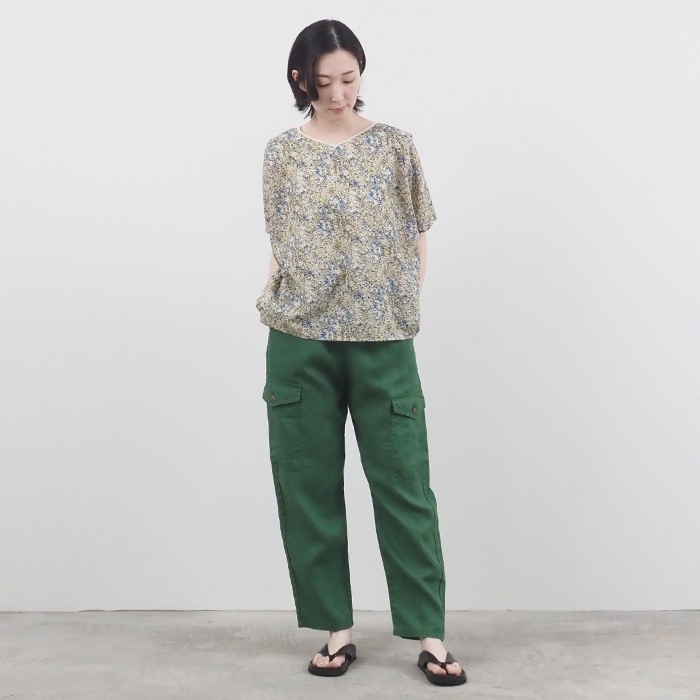 NARU(ナル) 80ローンミラクルウェーブ 2WAY バトーブラウス 655931