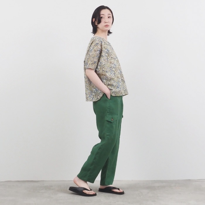 NARU(ナル) 80ローンミラクルウェーブ 2WAY バトーブラウス 655931