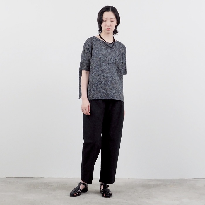 NARU(ナル) 80ローンミラクルウェーブ 2WAY バトーブラウス 655931