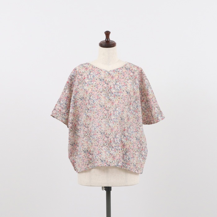 NARU(ナル) 80ローンミラクルウェーブ 2WAY バトーブラウス 655931