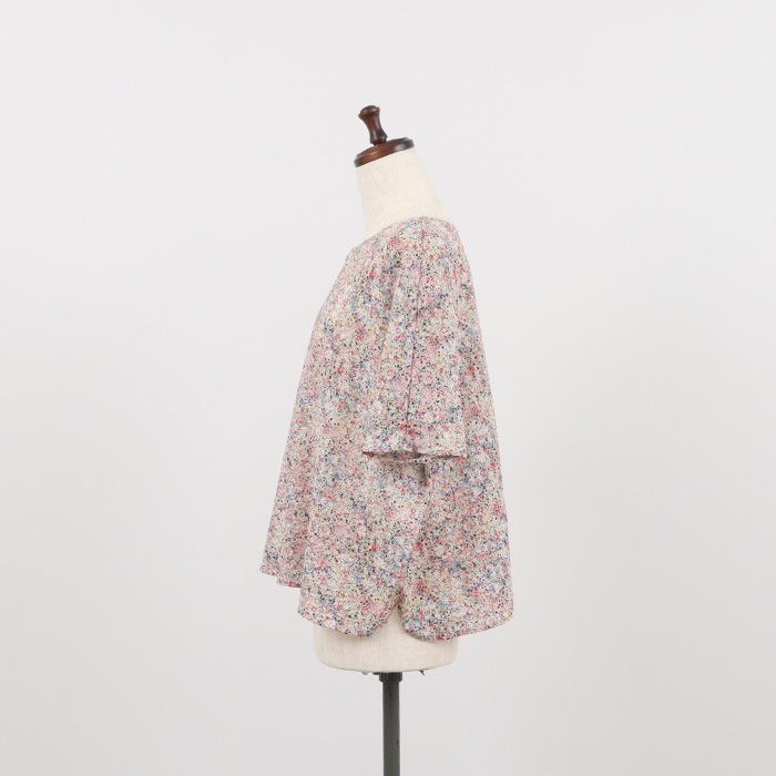 NARU(ナル) 80ローンミラクルウェーブ 2WAY バトーブラウス 655931