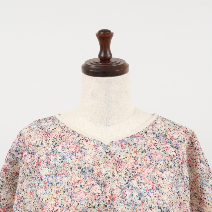 NARU(ナル) 80ローンミラクルウェーブ 2WAY バトーブラウス 655931