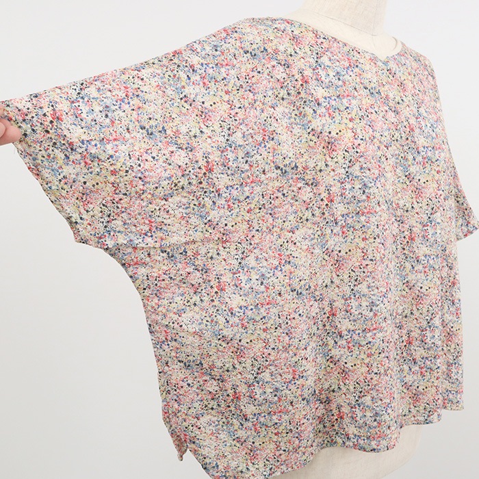 NARU(ナル) 80ローンミラクルウェーブ 2WAY バトーブラウス 655931