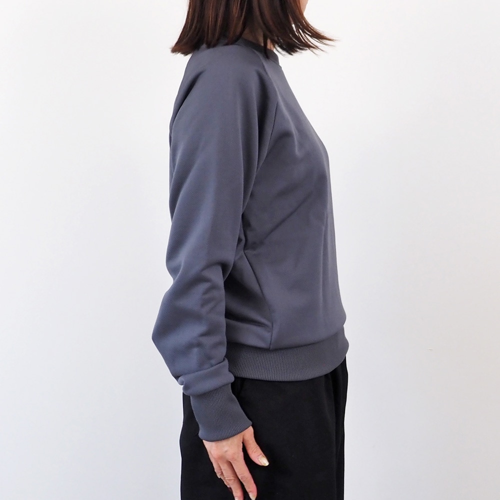 【kuboさんコラボ】NARU(ナル) クリア裏毛 ねこプリントプルオーバー 6W-kb-01