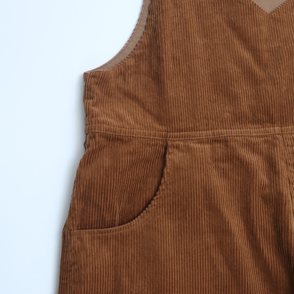 WEB限定！NARU(ナル) コーデュロイ サロペット 6W8C01