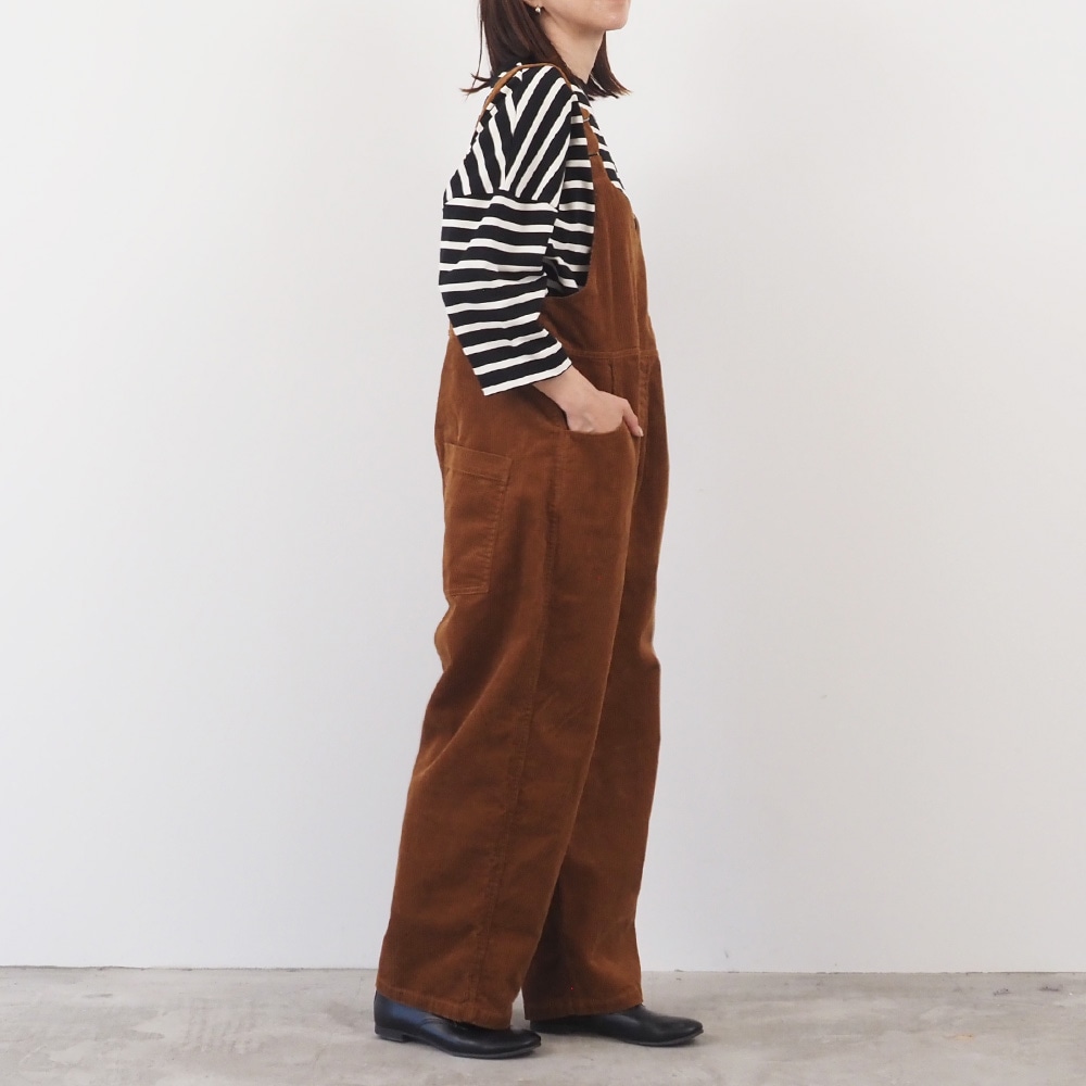 WEB限定！NARU(ナル) コーデュロイ サロペット 6W8C01