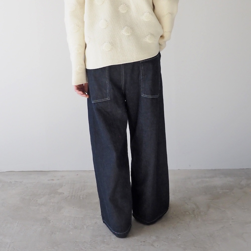 NARU(ナル) 10.5ozデニム ノッポセルヴィッチパンツ 6688001