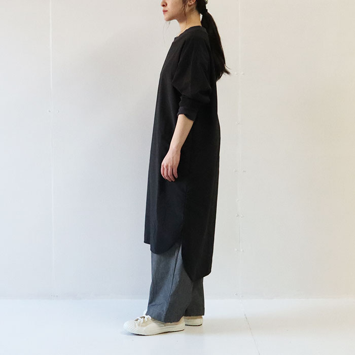NARU(ナル) タスランウェザー×30/-ナチュラルソフトフライスワンピース 638910