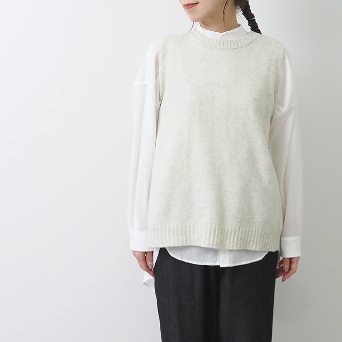 NARU(ナル) タスマニアラム ポットニットベスト 646610 | all_items