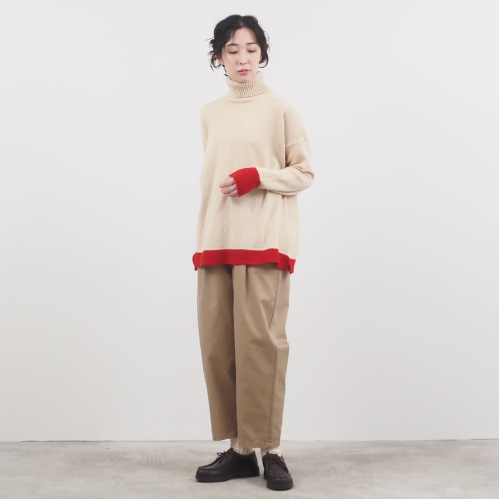 NARU(ナル) ギャバ タックテーパードパンツ 659941 | all_items | NARU