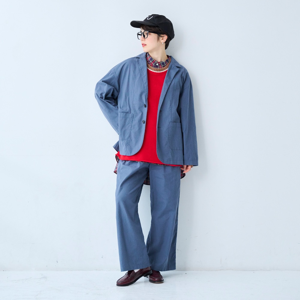 NARU(ナル)ソフトシーチング ワイドパンツ 6658051