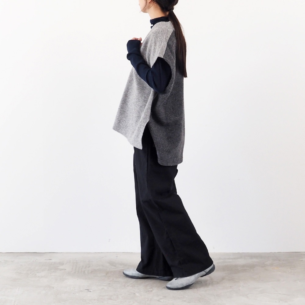 NARU(ナル)ソフトシーチング ワイドパンツ 6658051