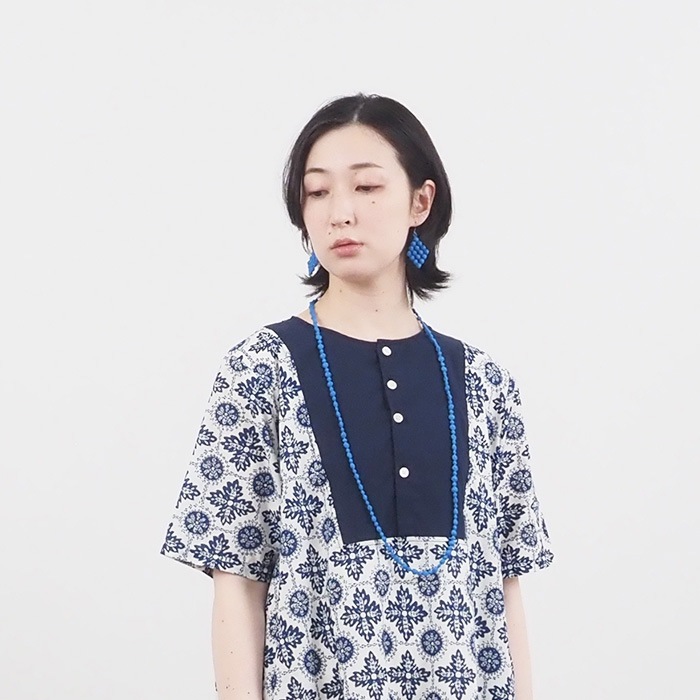 NARU(ナル) クロスパールピアス 655100