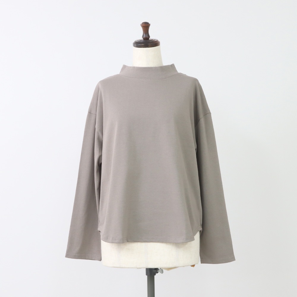 NARU(ナル) デラヴェジャージ モックネックシャツ 665210