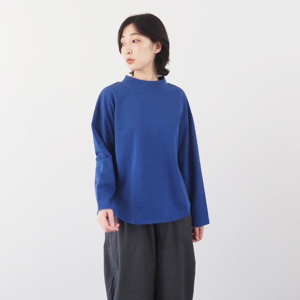 NARU(ナル) デラヴェジャージ モックネックシャツ 665210