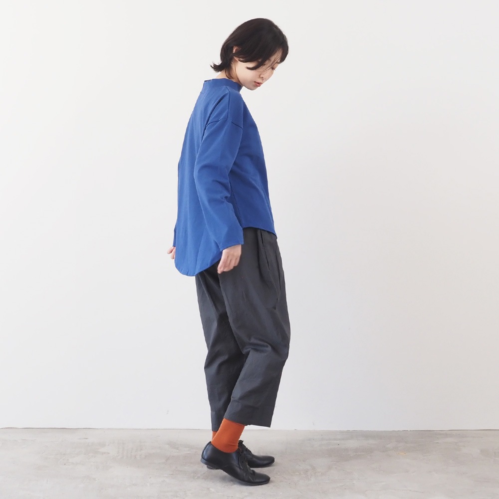 NARU(ナル) デラヴェジャージ モックネックシャツ 665210